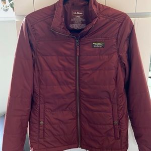 L.L Bean thin puffer coat